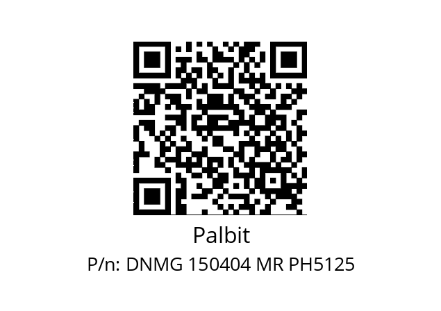   Palbit DNMG 150404 MR PH5125