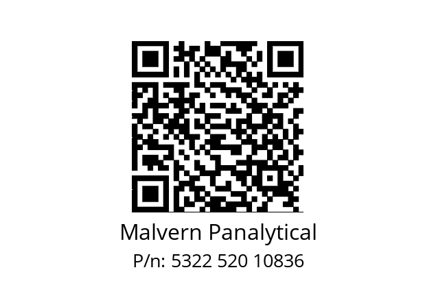   Malvern Panalytical 5322 520 10836