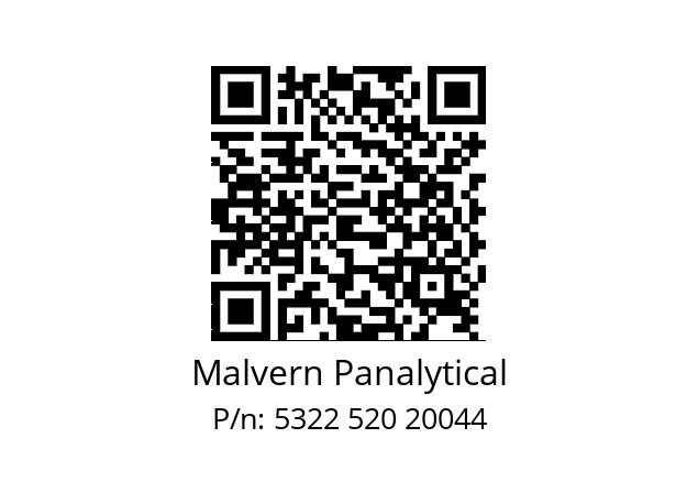   Malvern Panalytical 5322 520 20044