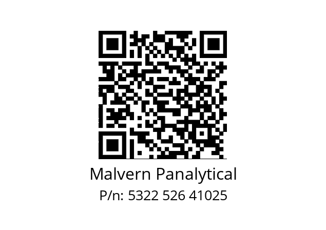   Malvern Panalytical 5322 526 41025