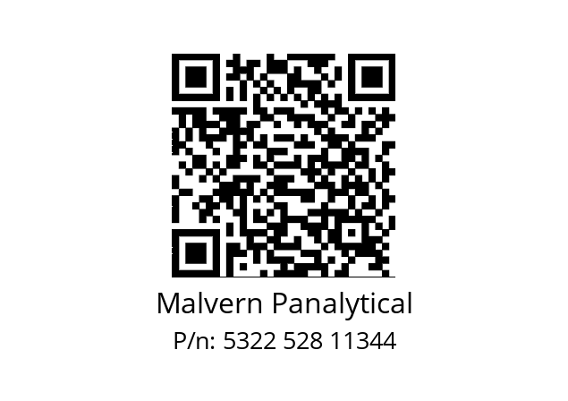   Malvern Panalytical 5322 528 11344