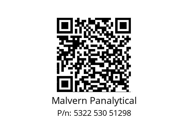   Malvern Panalytical 5322 530 51298