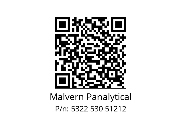   Malvern Panalytical 5322 530 51212