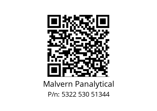   Malvern Panalytical 5322 530 51344