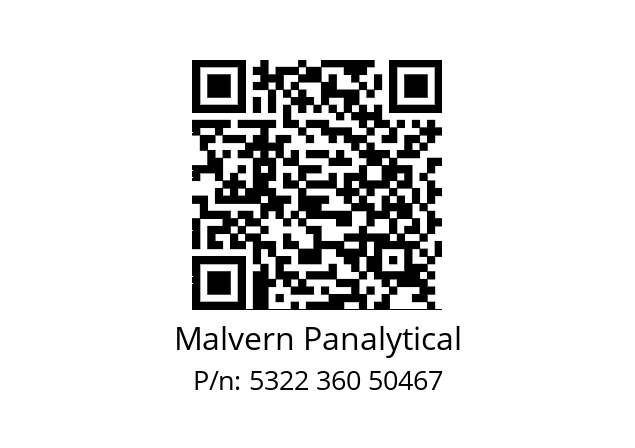   Malvern Panalytical 5322 360 50467