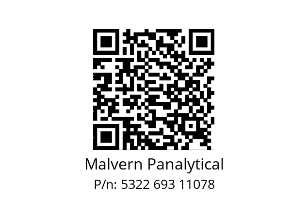   Malvern Panalytical 5322 693 11078