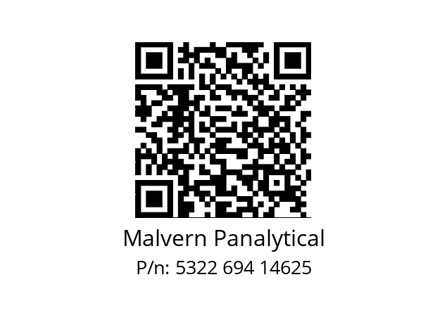   Malvern Panalytical 5322 694 14625