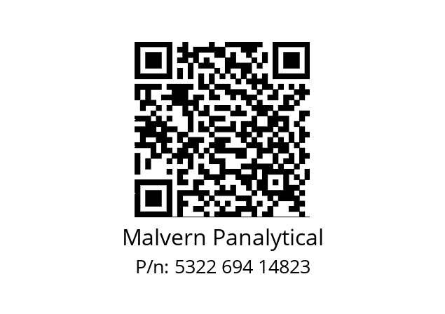   Malvern Panalytical 5322 694 14823