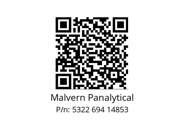   Malvern Panalytical 5322 694 14853