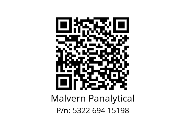   Malvern Panalytical 5322 694 15198