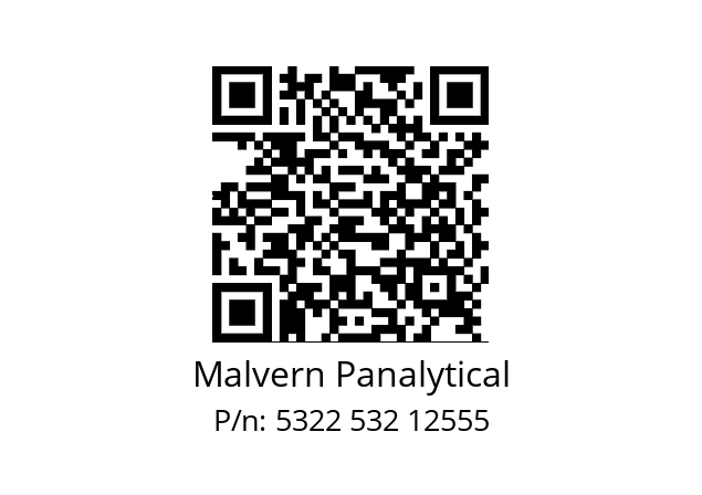   Malvern Panalytical 5322 532 12555