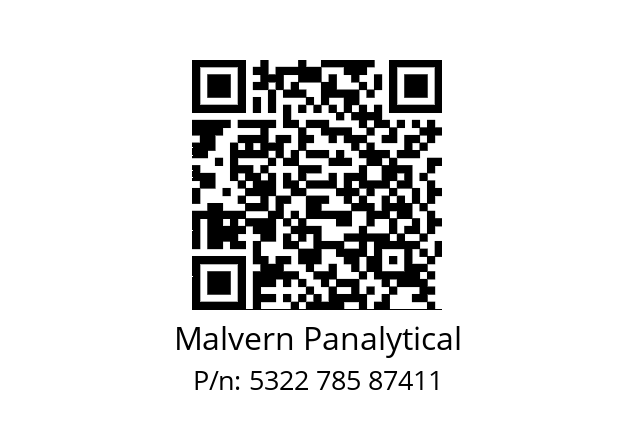   Malvern Panalytical 5322 785 87411