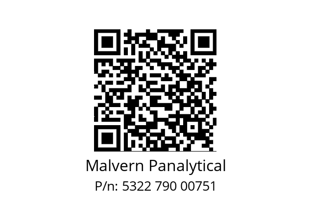   Malvern Panalytical 5322 790 00751