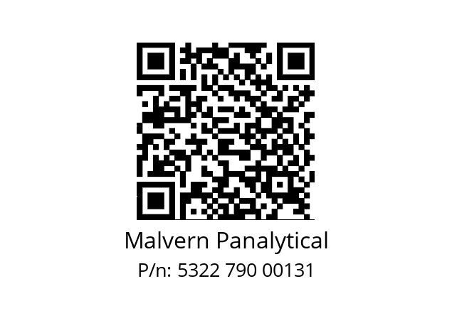   Malvern Panalytical 5322 790 00131