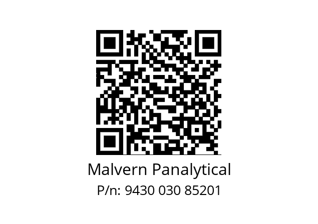   Malvern Panalytical 9430 030 85201