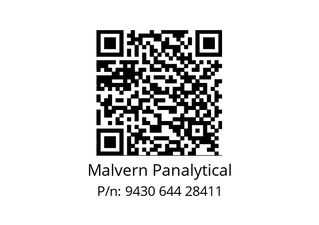   Malvern Panalytical 9430 644 28411