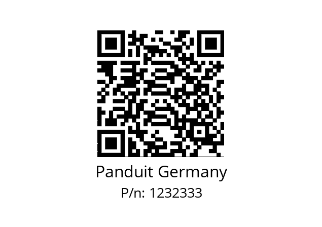   Panduit Germany 1232333