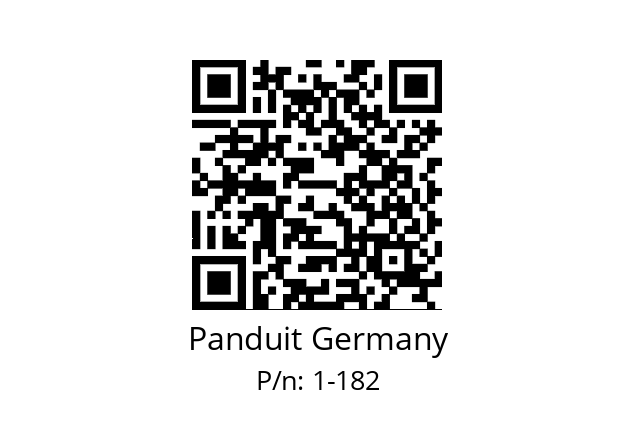   Panduit Germany 1-182