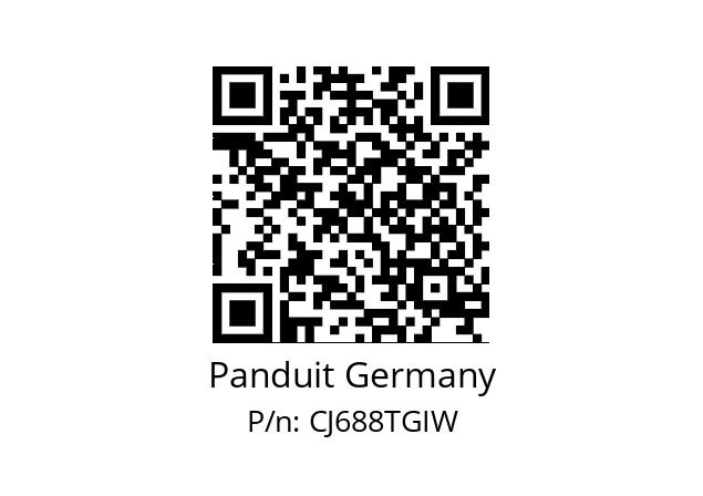   Panduit Germany CJ688TGIW