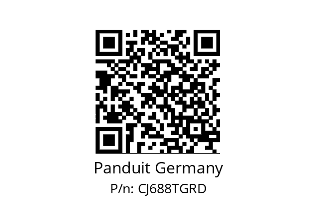   Panduit Germany CJ688TGRD