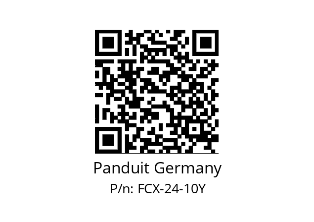   Panduit Germany FCX-24-10Y