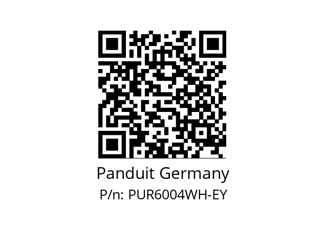   Panduit Germany PUR6004WH-EY