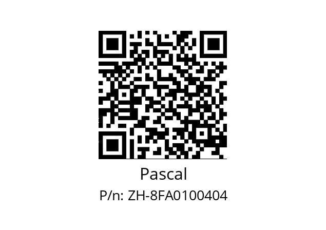   Pascal ZH-8FA0100404