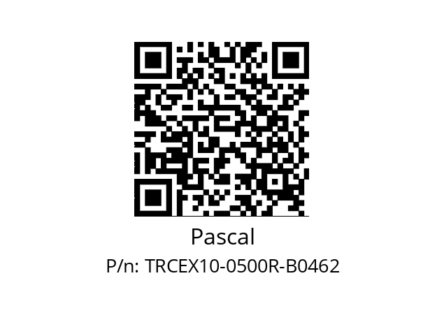   Pascal TRCEX10-0500R-B0462