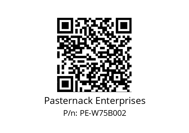   Pasternack Enterprises PE-W75B002