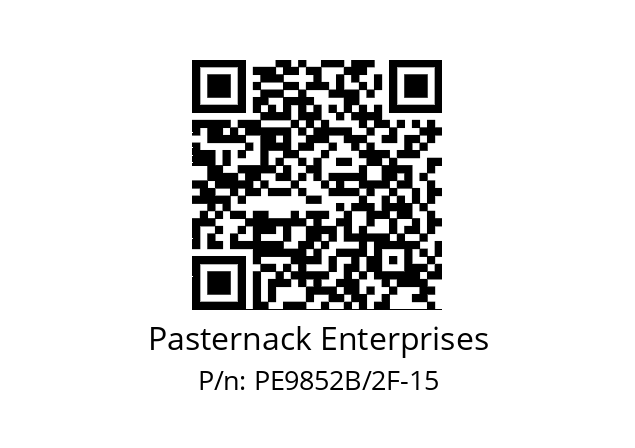   Pasternack Enterprises PE9852B/2F-15