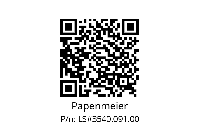   Papenmeier LS#3540.091.00