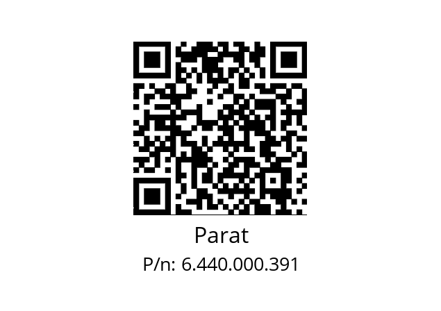   Parat 6.440.000.391