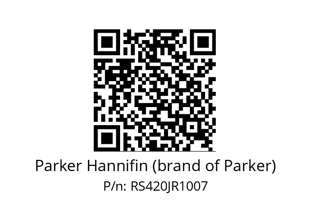   Parker Hannifin (brand of Parker) RS420JR1007