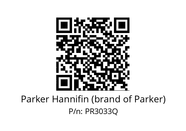   Parker Hannifin (brand of Parker) PR3033Q