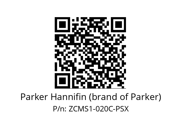   Parker Hannifin (brand of Parker) ZCMS1-020C-PSX