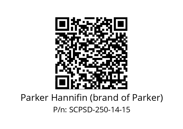  1800 Parker Hannifin (brand of Parker) SCPSD-250-14-15