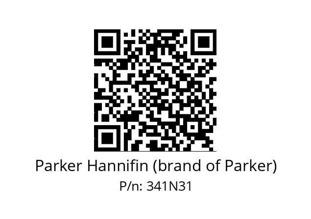   Parker Hannifin (brand of Parker) 341N31