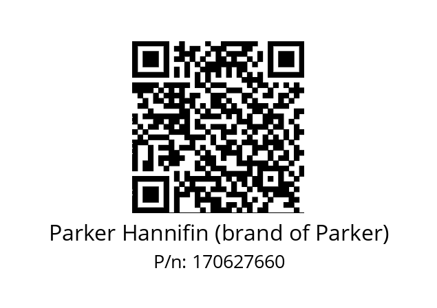   Parker Hannifin (brand of Parker) 170627660