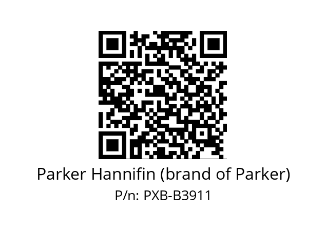   Parker Hannifin (brand of Parker) PXB-B3911