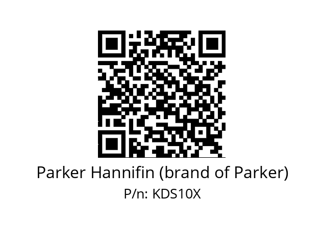   Parker Hannifin (brand of Parker) KDS10X