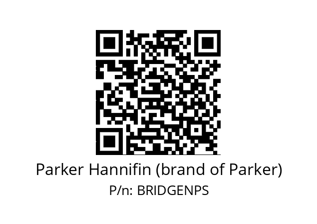   Parker Hannifin (brand of Parker) BRIDGENPS