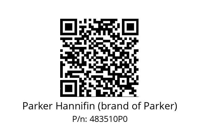   Parker Hannifin (brand of Parker) 483510P0