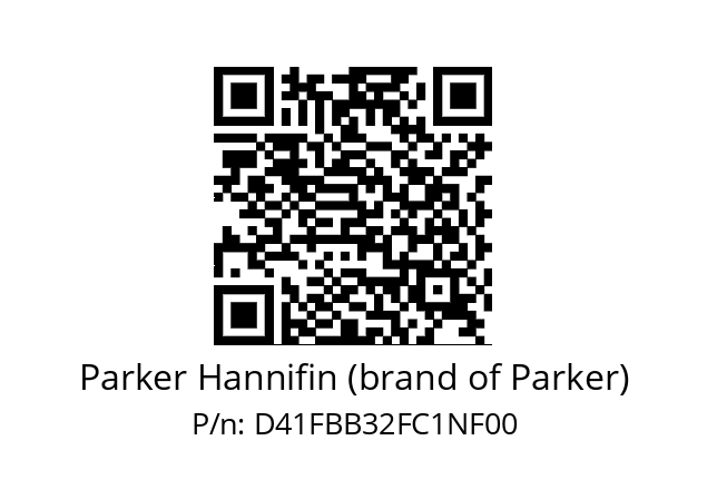   Parker Hannifin (brand of Parker) D41FBB32FC1NF00