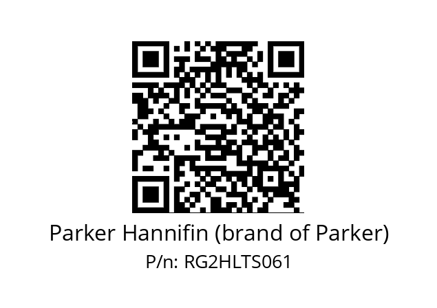   Parker Hannifin (brand of Parker) RG2HLTS061