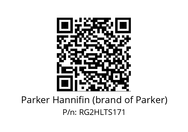   Parker Hannifin (brand of Parker) RG2HLTS171