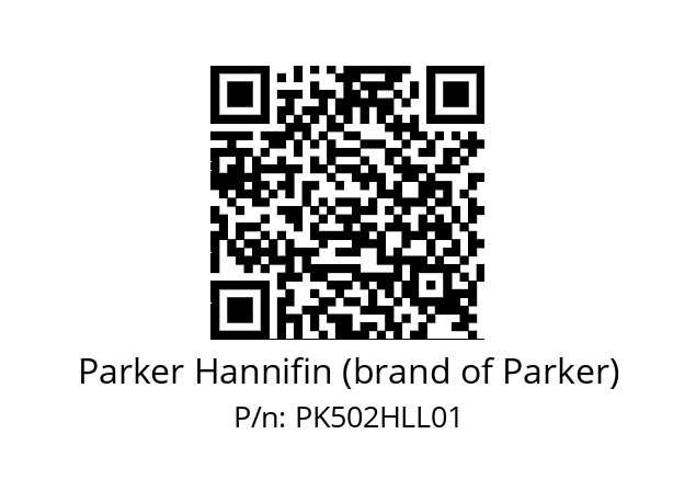   Parker Hannifin (brand of Parker) PK502HLL01