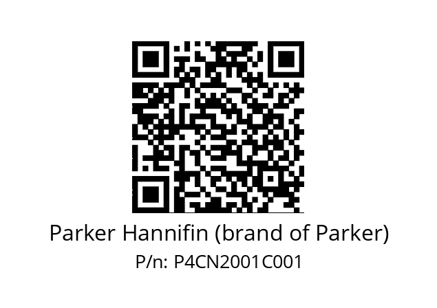   Parker Hannifin (brand of Parker) P4CN2001C001