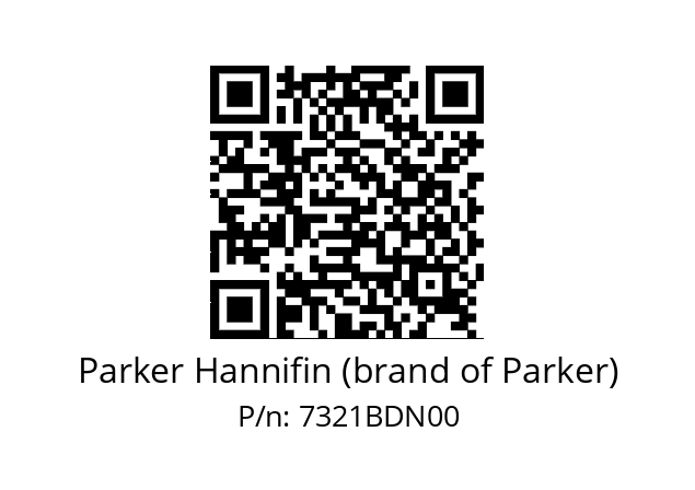   Parker Hannifin (brand of Parker) 7321BDN00