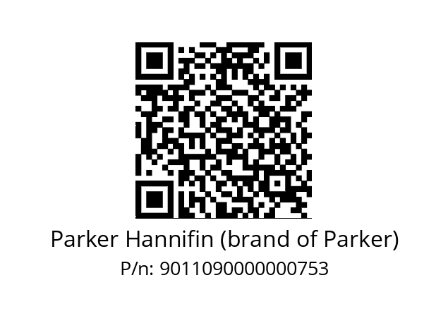   Parker Hannifin (brand of Parker) 9011090000000753