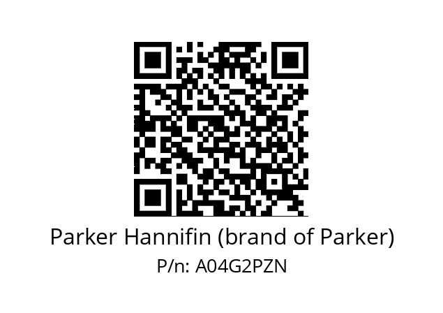   Parker Hannifin (brand of Parker) A04G2PZN